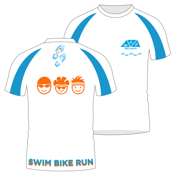 SWIM BIKE RUN t-shirt